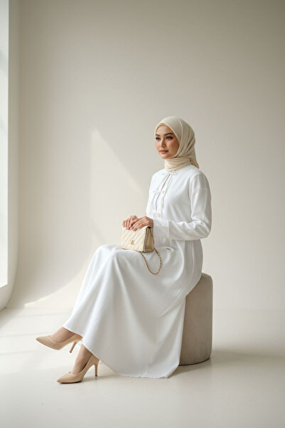 ENDAMIM Σετ λινό φούστα