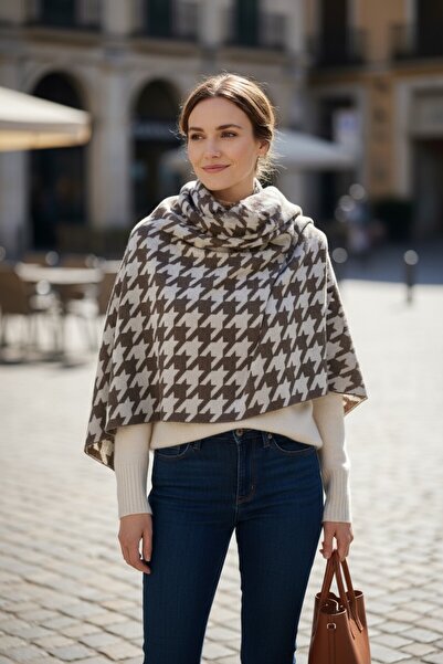 Onur Етоль - Качині лапки, двосторонній бренд, плечовий шарф, плечовий палантин, зимовий виріб, щільна тканина