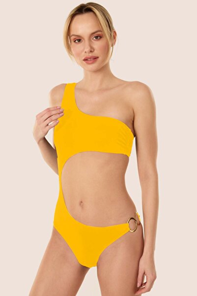 AYYILDIZ 3009 Жовтий купальник