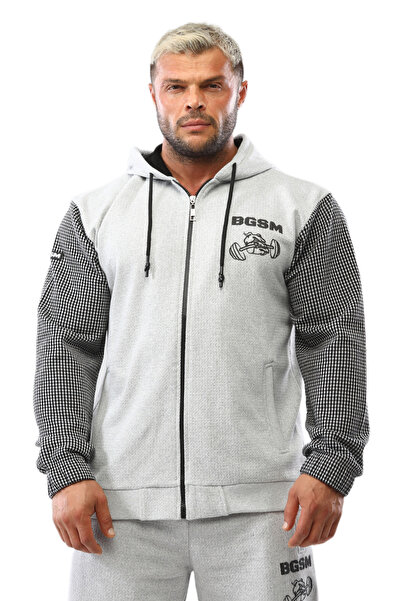 BGSM Winter Hooded Tracksuit Sports Jacket - Bgsm 3638