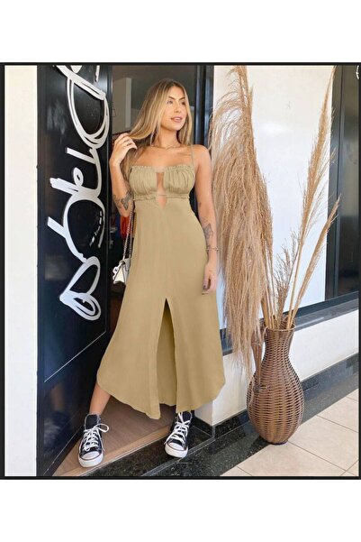 LAST POINT LİFE Γυναικείο φόρεμα μεσαίου μήκους