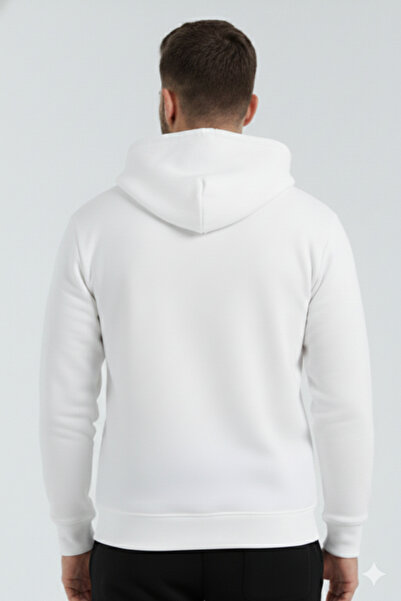 OXVİN Φούτερ Fleece Hooded Puff - Kangaroo Pocket, 3 Thread - ORIGINAL MOLD