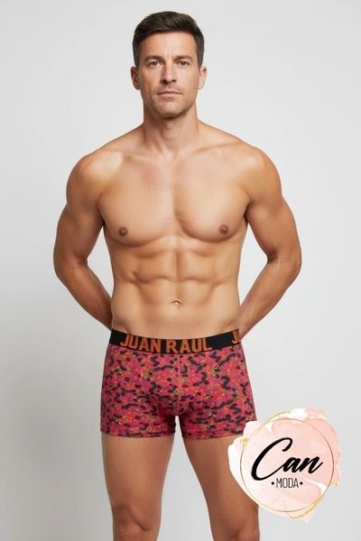 CANMODA Boxeri cu model „Floare de deșert” - Boxeri pentru bărbați 95% bumbac...