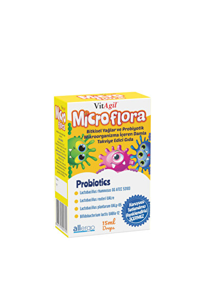 Allergo Vitagil | Microflora Probiyotik Damla 15ml