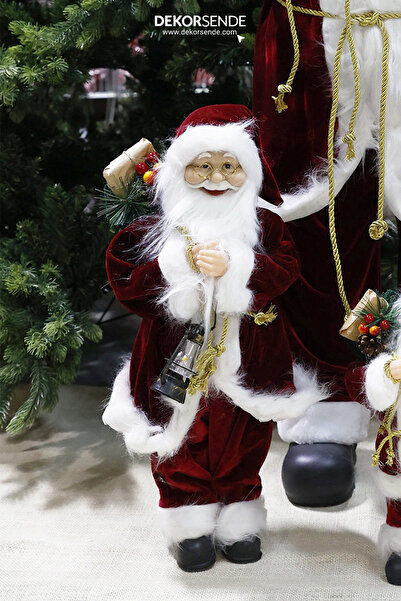 Dekorsende Άγιος Βασίλης Κόκκινο Βελούδο 45 εκ