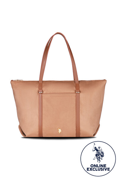 U.S. Polo Assn. K.Beige Women's Shoulder Bag Us26310 Online Exclusive