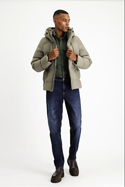 Kiğılı Kapüşonlu Şişme Spor Mont