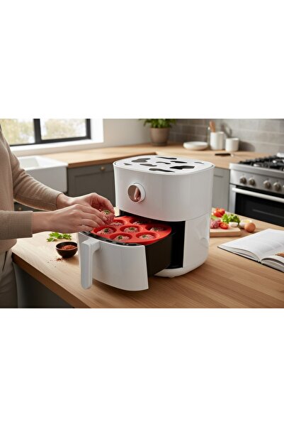 Pai Airfryer Compatible Silicone Cooking Container – Non-Stick, Heat Resistant