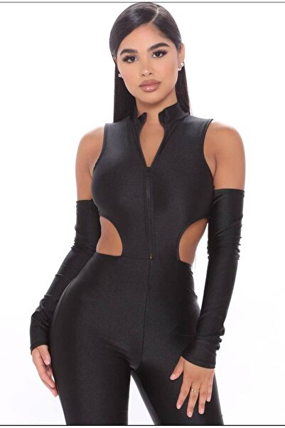 hipnoz butik çıkabilir kollu tulum