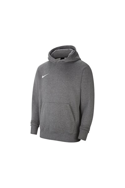 Nike Men's Gray Hooded Park Hoodie