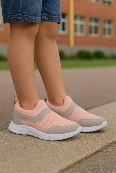 ARONA Unisex bezšněrovací dětské sportovní boty Anorak Filet