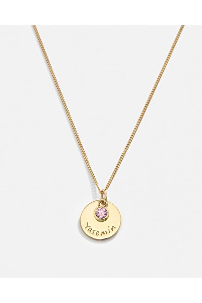 MEKS JEWELS Gümüş İsimli Kolye