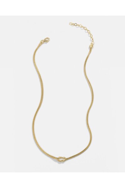 MEKS JEWELS Gümüş Düğüm Kolye