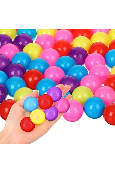 Choice كبسولات بلاستيكية فارغة مستديرة شفافة ملونة، 100 قطعة، موزع كبسولات، ك...