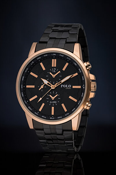 G Sport POLO ساعة يد رجالية فاخرة معدنية جديدة