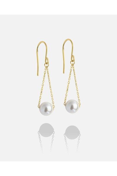 MEKS JEWELS Gümüş İnci Küpe