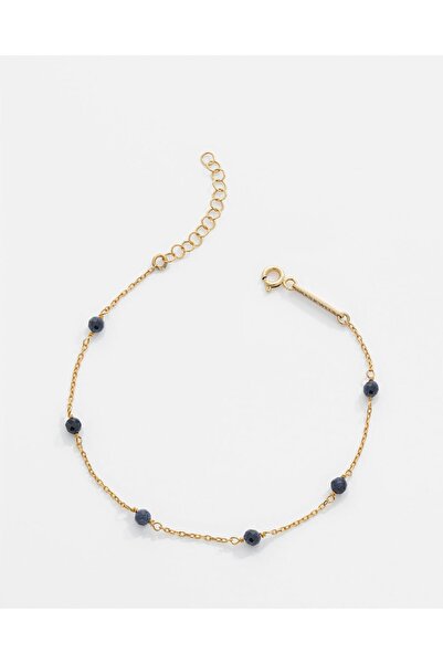 MEKS JEWELS 2 Karat Safir Taşlı Gümüş Serenity Bileklik