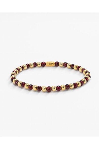 17,4 Karat Garnet Taşlı Gümüş Bileklik