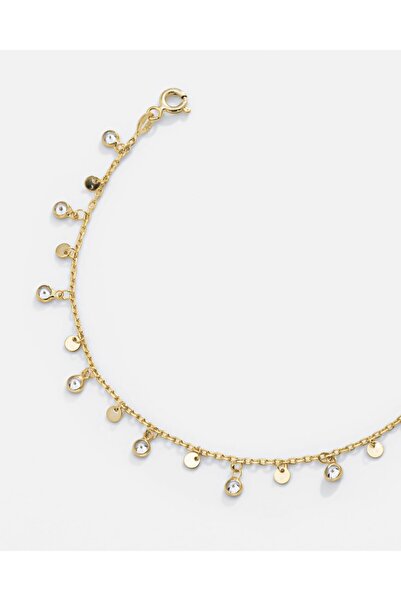 MEKS JEWELS Gümüş Pullu Halhal