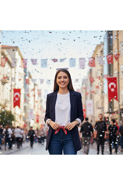 TUA K.Ataturk Signature Pattern Bandana/Scarf