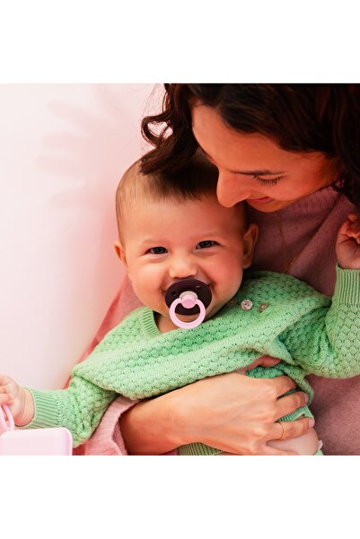 Bibs Studio Colour Fusion Emzik-Plum/Baby Pink 0-6 Ay