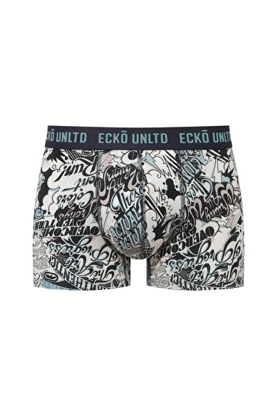ECKO Unltd. Blue - Navy Blue - Printed 3-Piece Boxer