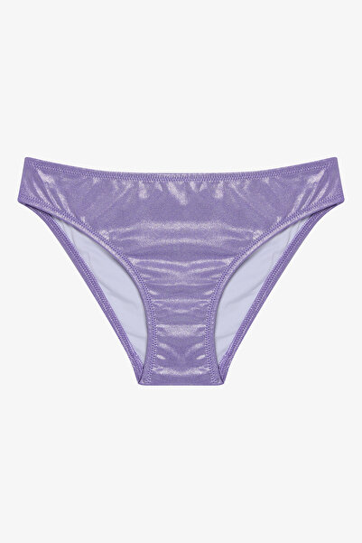 Penti Lila Kız Çocuk Shiny Halter Yaka Bikini Takımı