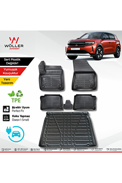 wöller Opel Frontera Paspas Bagaj Havuzu Set Elektrikli 2025 Sonrası Uyumlu 3...