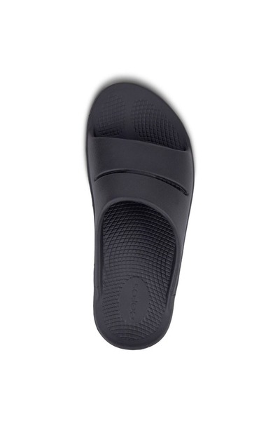 Oofos Unisex Slippers 1100-Black