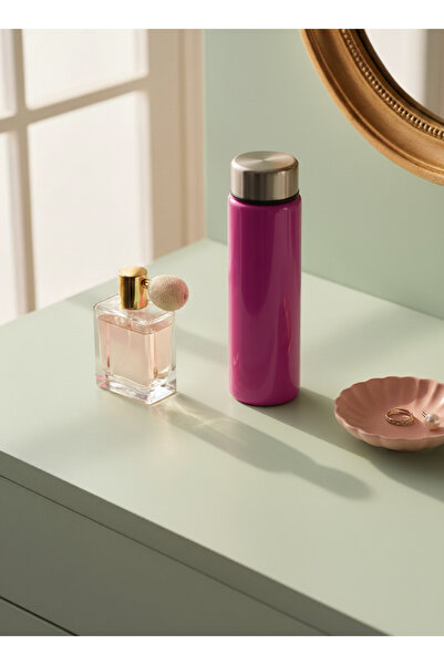 Blissra 550 Cc Glass Flask – Metal Lid, Leak-Proof Water Bottle