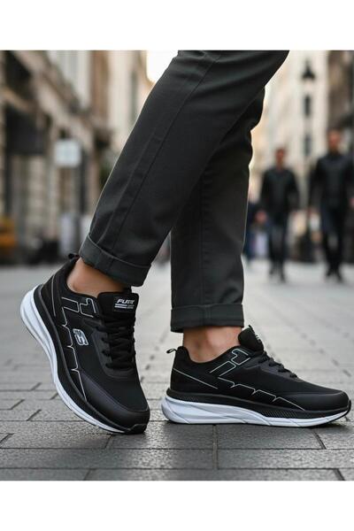 Budaks Men's Black Casual Sports Shoes Comfortable Running Walking Shoes Orth...