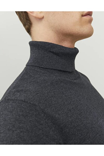 Jack & Jones Men's Sweater 12157417-Dark-Grey