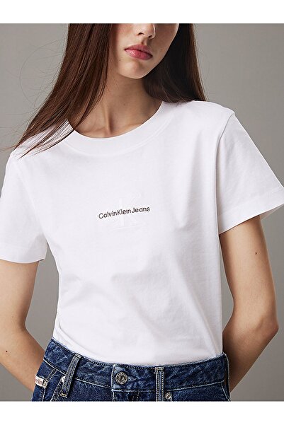 Calvin Klein Slim Fit Cotton T-Shirt - J20J223563YAF