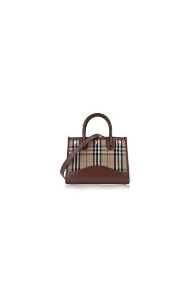 BURBERRY KADIN OMUZ ÇANTASI 8075424-TAN