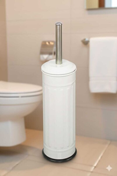 BySevil فرشاة المرحاض البيضاء العتيقة - فرشاة المرحاض