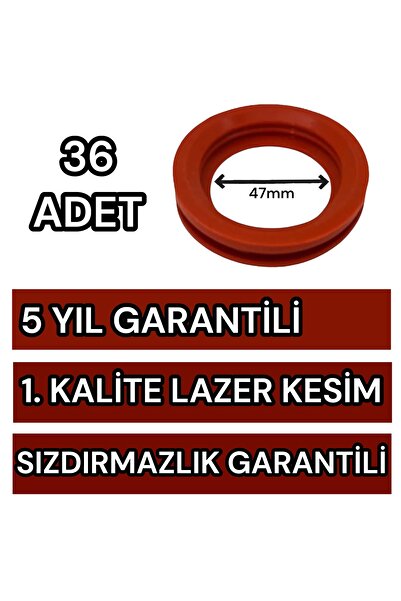BY AKSAN 47 MM Silikon Conta Kiremit Kırmızı Vakum Tüplü Güneş Enerjisi Conta...
