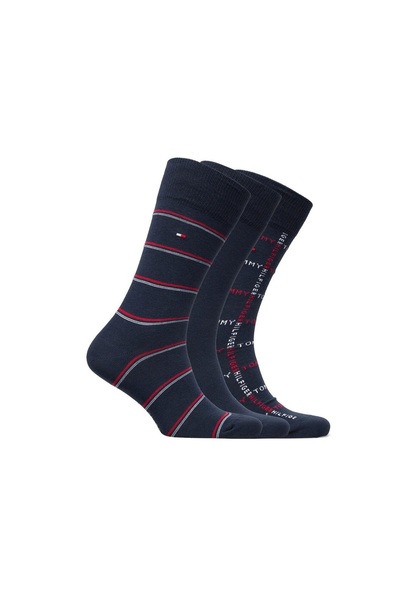 Tommy Hilfiger ERKEK 3 LÜ ÇORAP 701224445-001