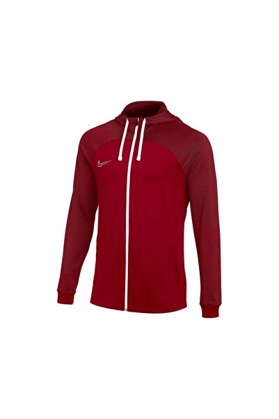 Nike Κόκκινο ανδρικό μπλουζάκι φόρμας - DH8768-657 M Nk Df Strk Hd Trk Jkt