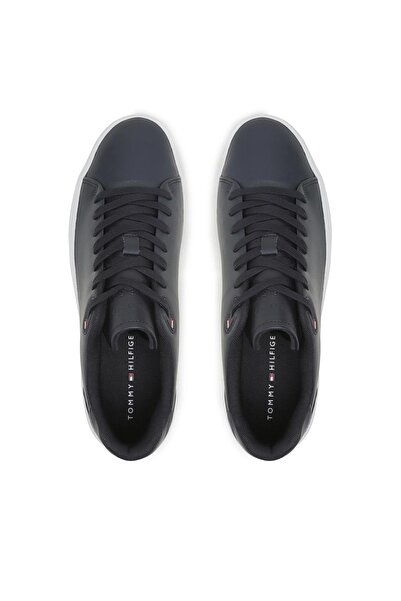 Tommy Hilfiger Tommy Hılfıger Modern Iconıc Court Cup Leather Erkek Ayakkabı Fm0fm04355-dw5