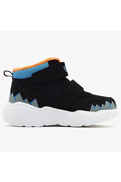 SKECHERS Play Scene Frosty Pals 407319N Ortopedik Bebek Çocuk Bot SİYAH