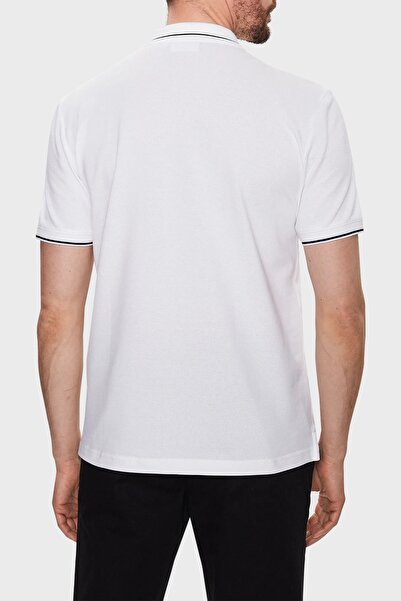 Calvin Klein Stretch Pıque Tippıng Slım Men's Polo T-shirt