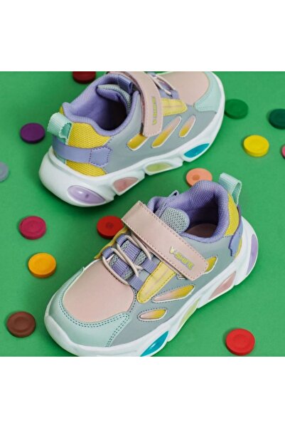 Vicco 346. P25K 227 Lamb Silver Girls' Sports Shoes