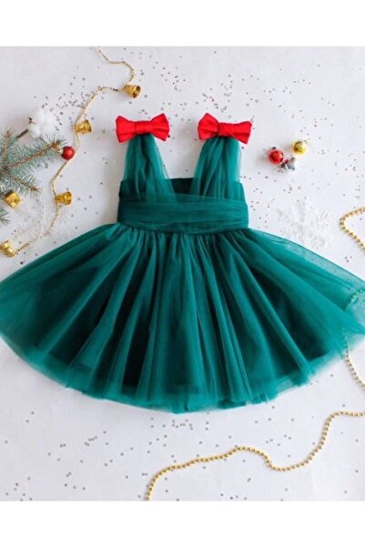 Asel Kids Παιδικό χριστουγεννιάτικο φόρεμα