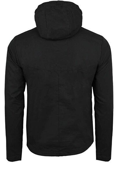 Jack & Jones Мъжка черна ветровка Jack Jones - 12117299