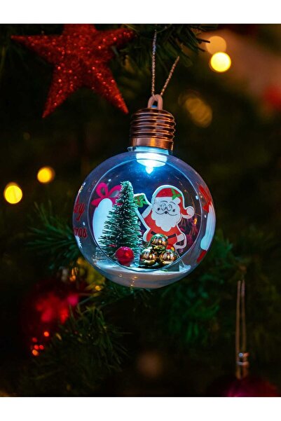 OEM Glob de Zapada cu LED, Ornament pentru Bradul de Craciun, Baterii Incluse