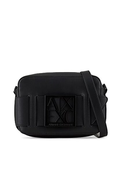 Armani Exchange Women's Black Brand Logo Bag 942699 0A874 00020
