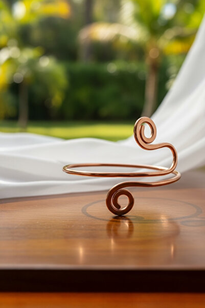 Sevilgülgünfinecrafts ARM CUFF | El Yapımı %100 Saf Bakır Üst Kol Pazı Kelepçesi Bilekliği | Otantik Tasarım