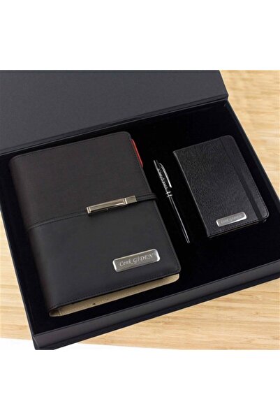 Genel Markalar Kişiye Özel Organizer 2026 Tarihli Ajanda Kalem Ve Not Defteri Seti - Renk Seçenekli - Hediye