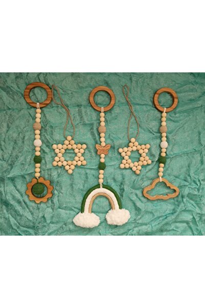 Anivex Ahşap Oyun Alanı Bebek Oyun Alanı Egzersiz Aleti Etkinlik Alanı Baby G...