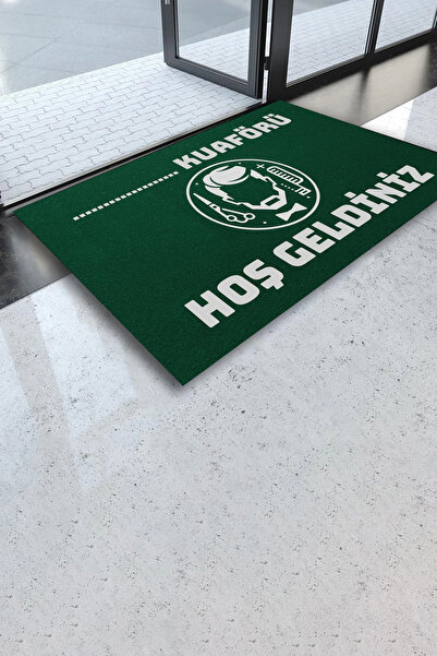 Valerine Life Covoraș personalizat cu nume pentru bărbați, frizer, verde, pen...